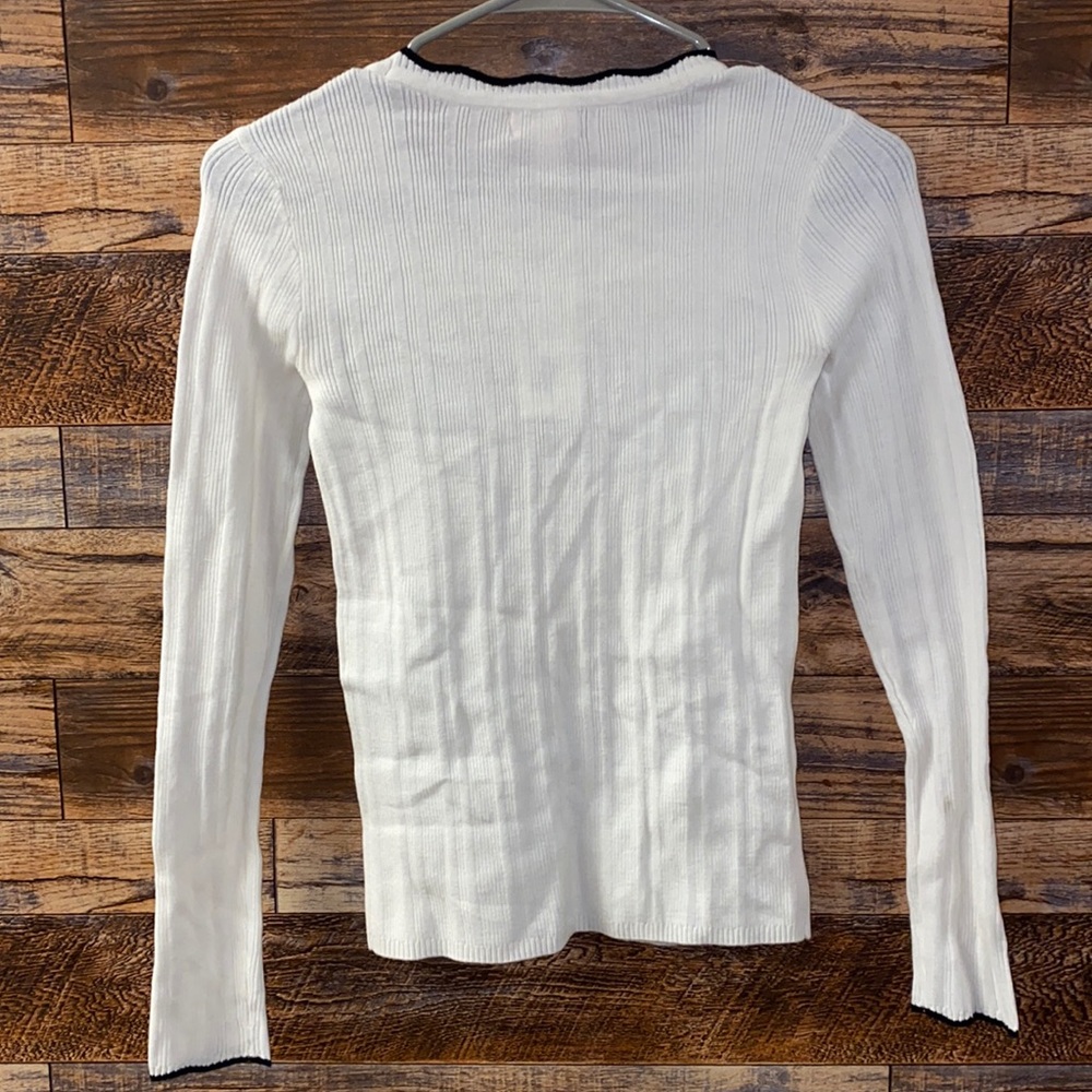Maison Jules Ribbed Sweater - Picture 5 of 5